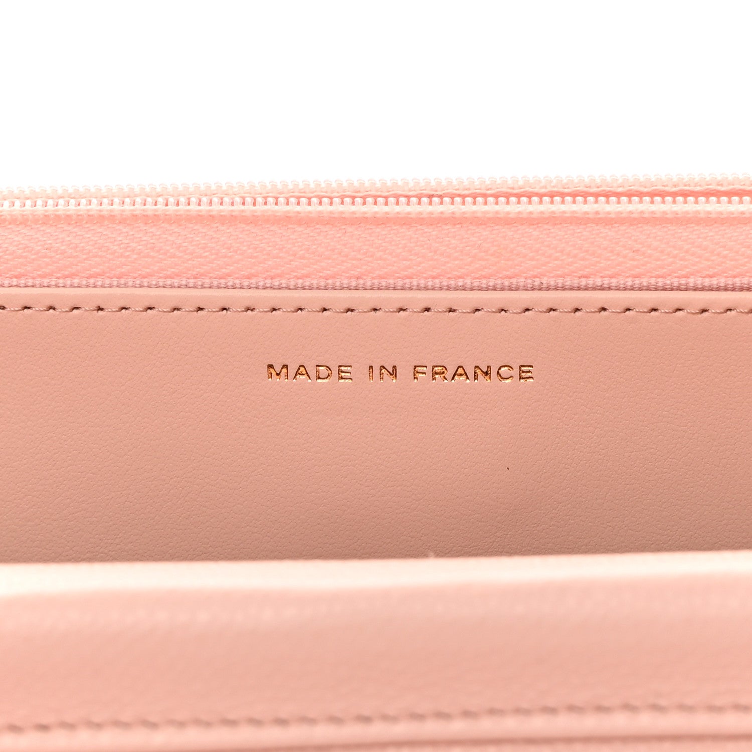 Chanel Caviar Quilted Wallet on Chain WOC Light Pink 7 of 12