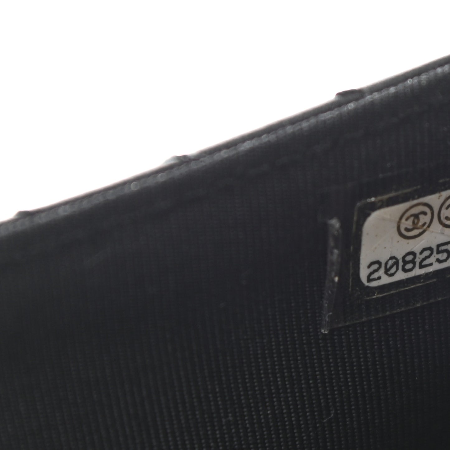Lambskin Chevron Quilted Flap Wallet So Black