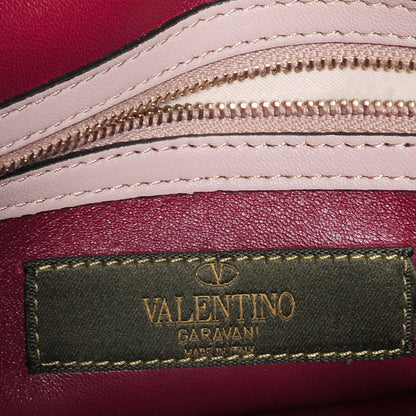 Valentino Garavani Nappa Canvas Camouflage Rockstud Wristlet Clutch Multicolor 7 of 9