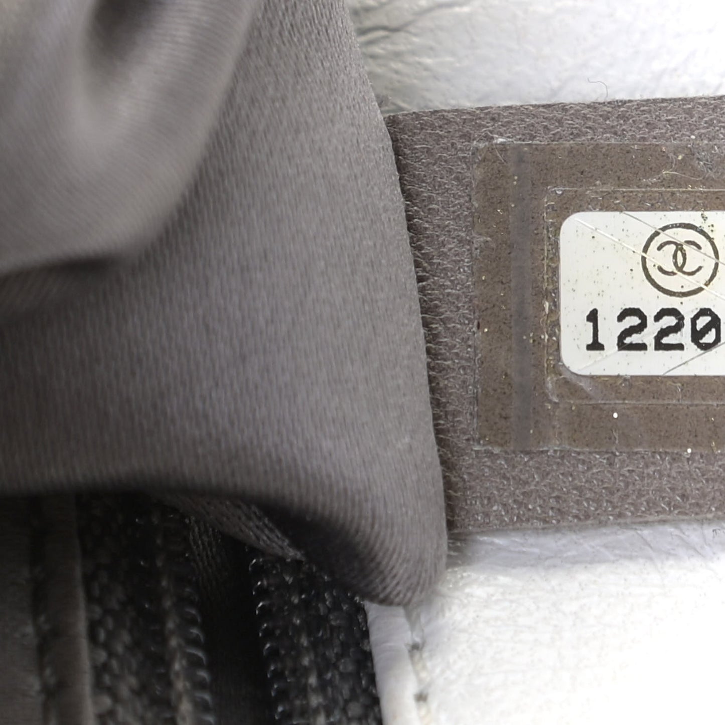 Quilted Lambskin Large Hidden Chain Flap Bag White