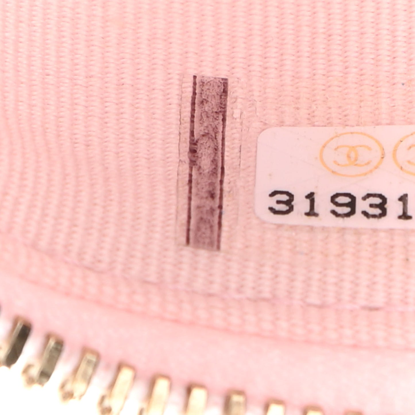 Caviar Quilted Small Tiny CC Vanity Case With Chain Light Pink