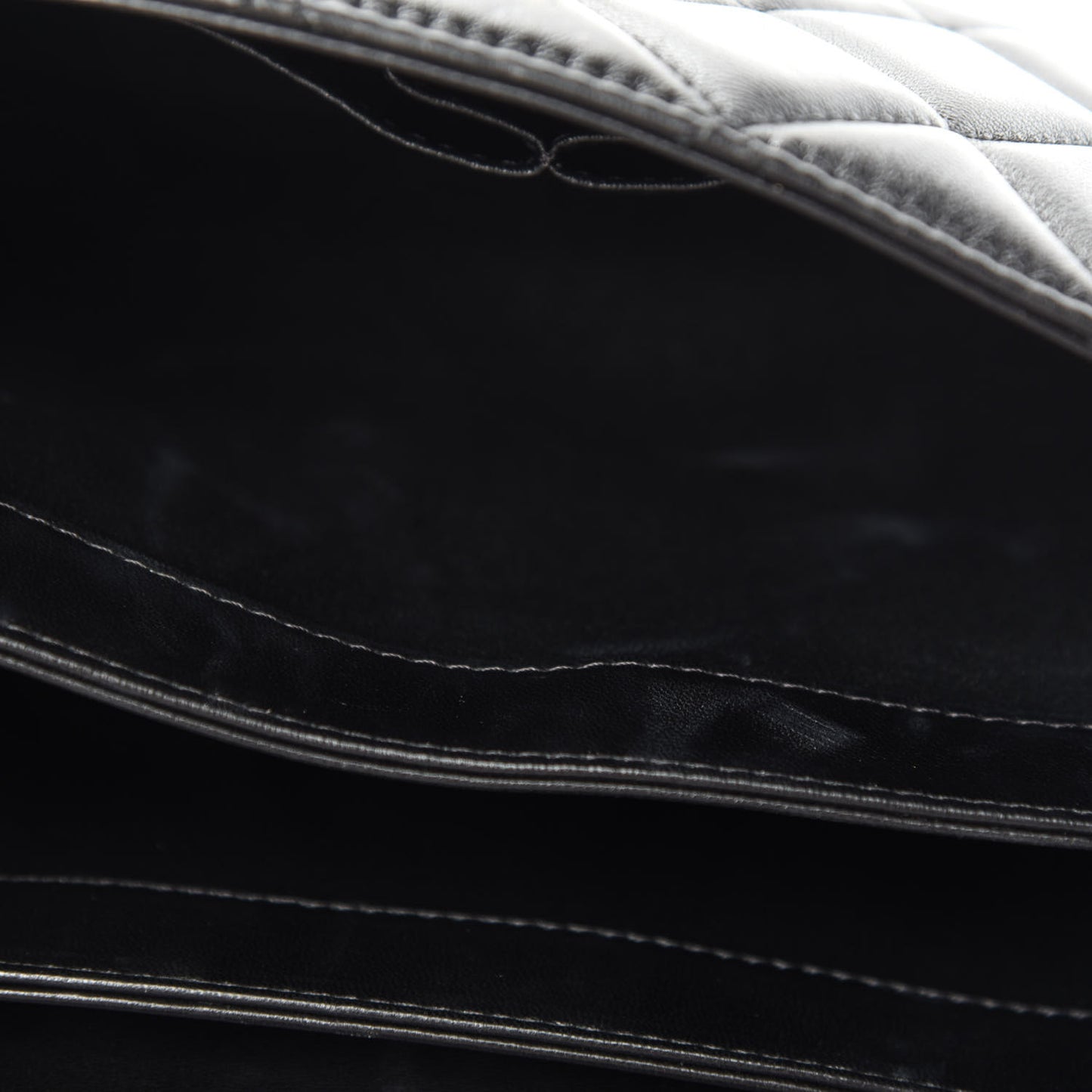 Lambskin Quilted Small Trendy CC Dual Handle Flap Bag Black