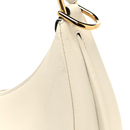 Fendi Vitello Grace Matte Small Fendigraphy Hobo Bag White Ice 11 of 11