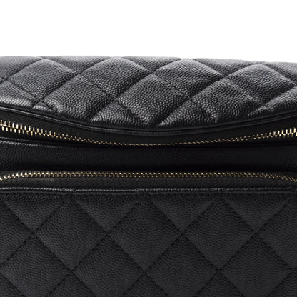 Chanel Caviar Quilted Business Affinity Waist Belt Bag Black 11 of 11