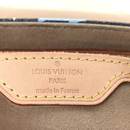 Louis Vuitton Monogram Multicolor Marilyn Black 6 of 9