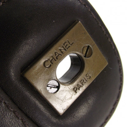 Chanel Vintage Medium Flap Bag Brown 8 of 12