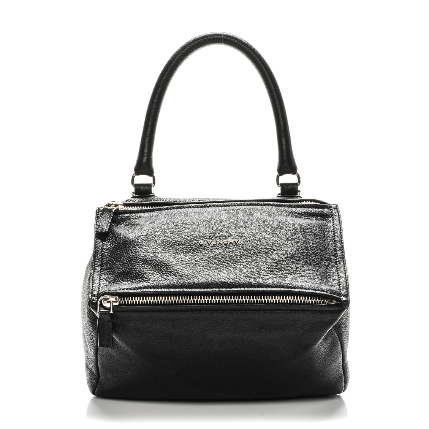 Sugar Goatskin Small Pandora Black