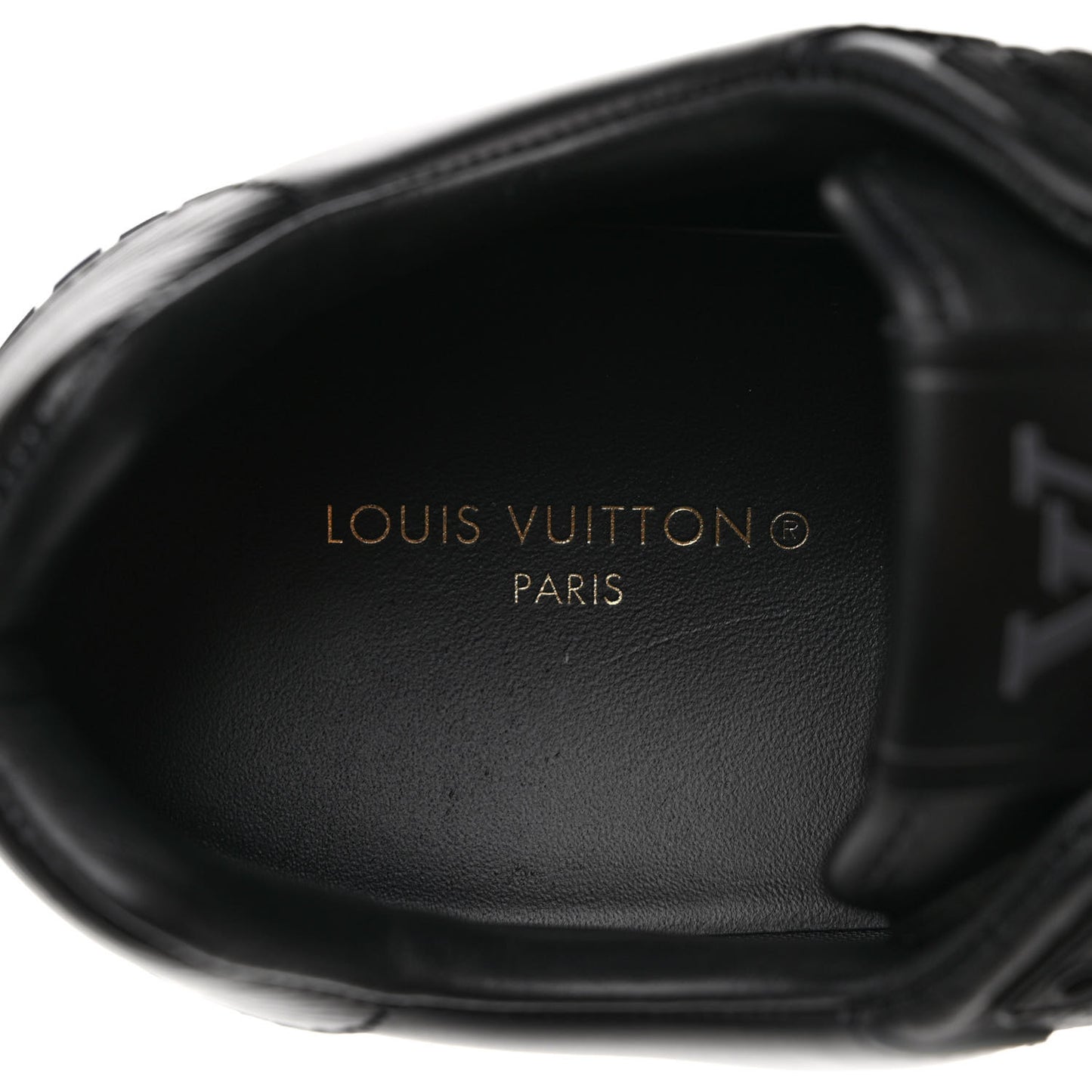 Epi Monogram Calfskin Mens Run Away Sneakers 9.5 Black