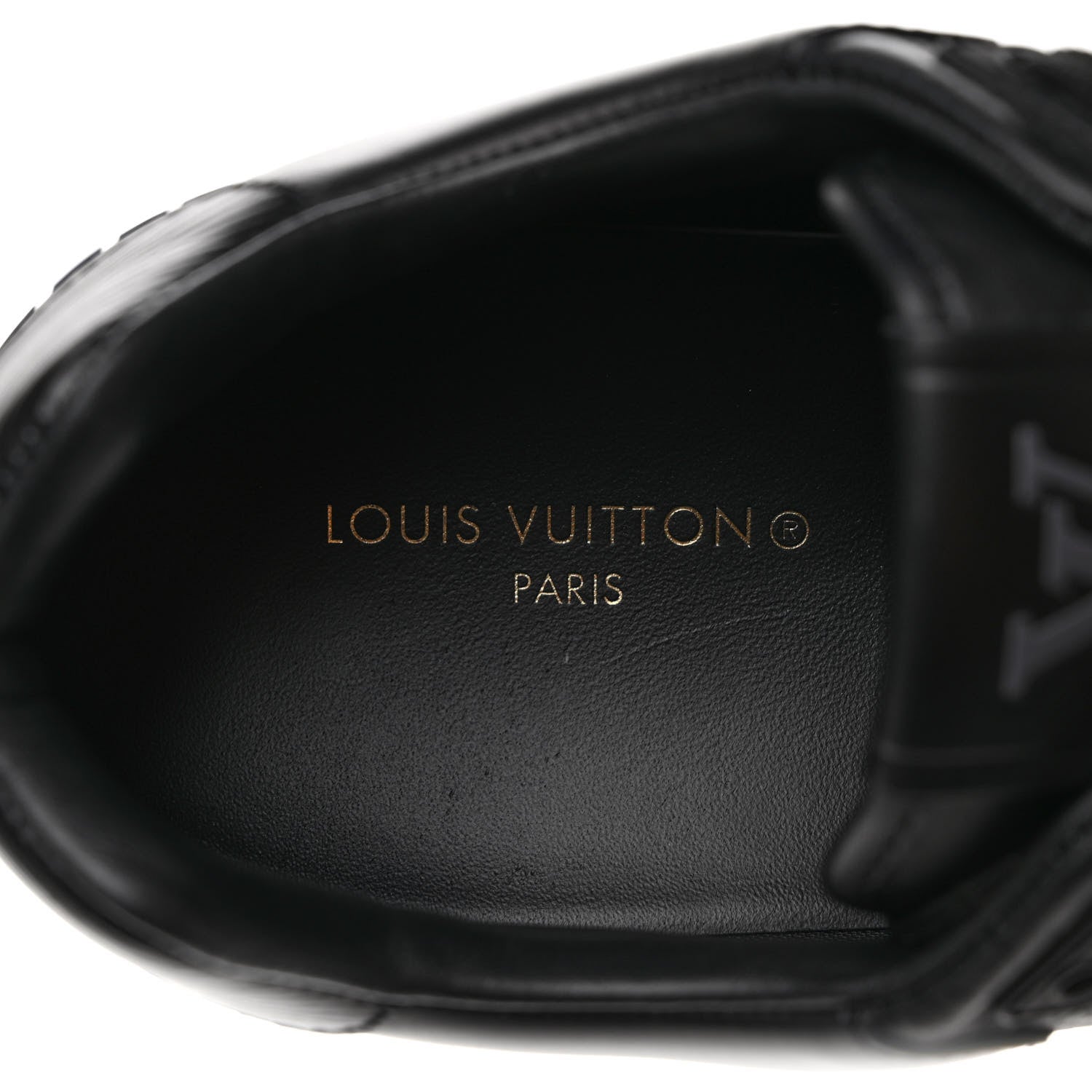 Louis Vuitton Epi Monogram Calfskin Mens Run Away Sneakers 9.5 Black 8 of 10