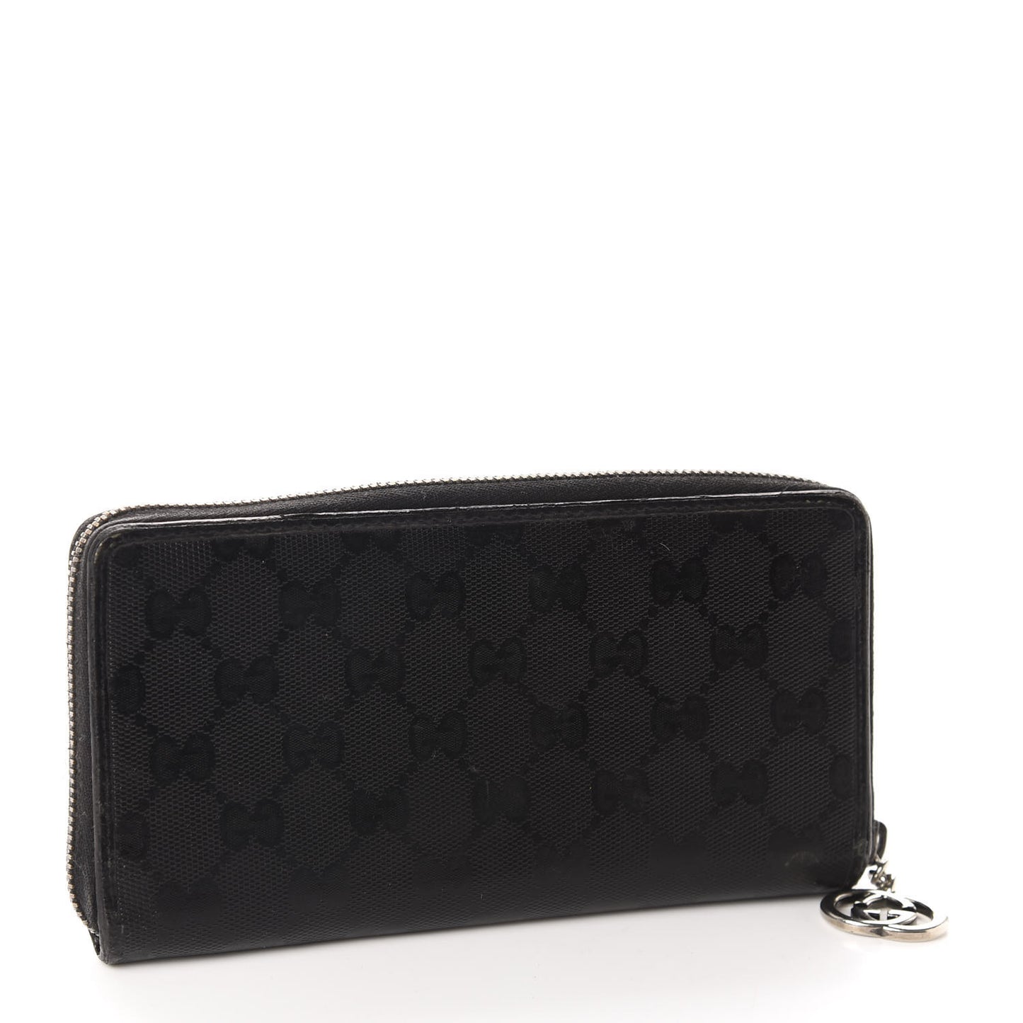 Imprime Monogram GG Pierce Zip Around Wallet Black