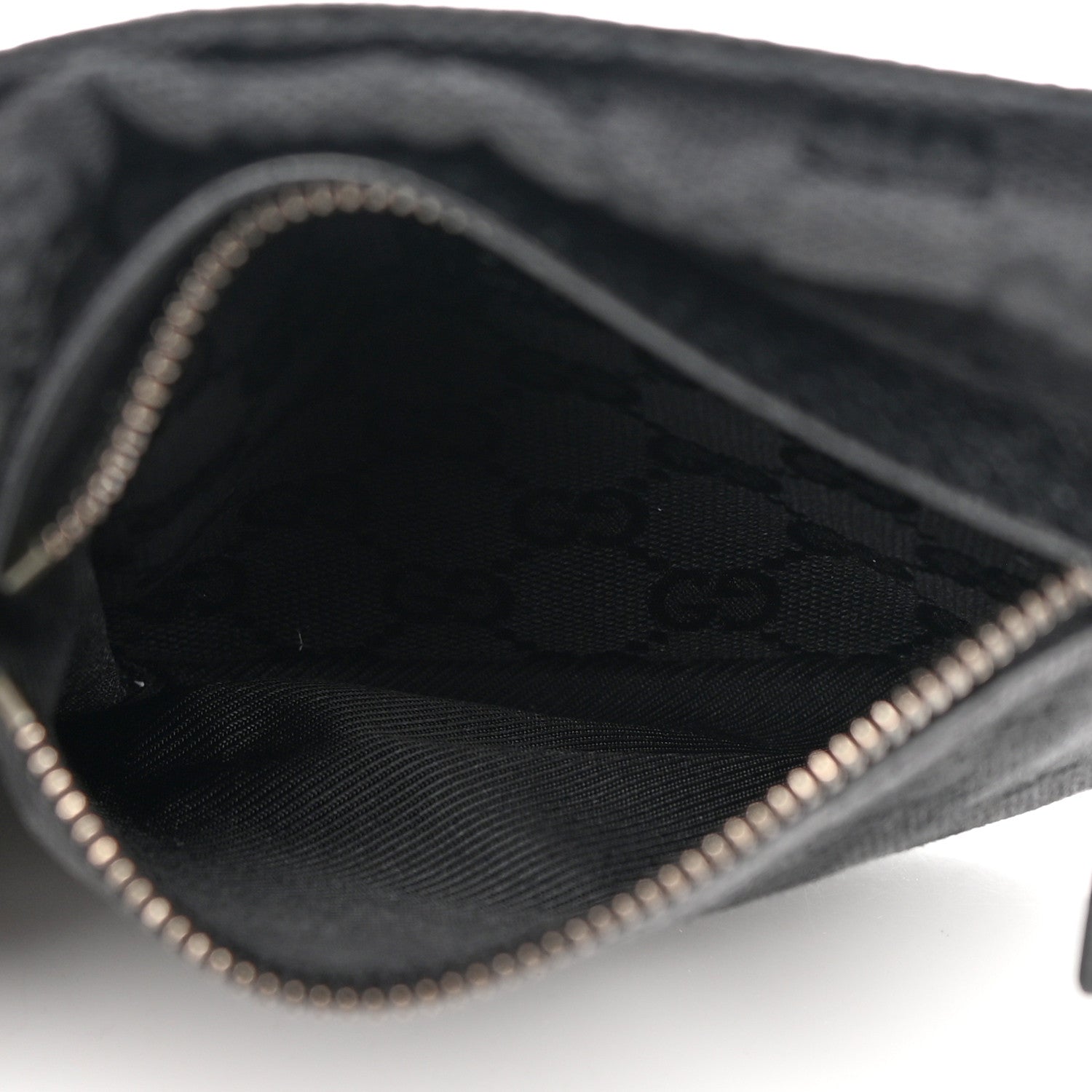 Gucci GG Monogram Double Pocket Belt Bag Black 7 of 12