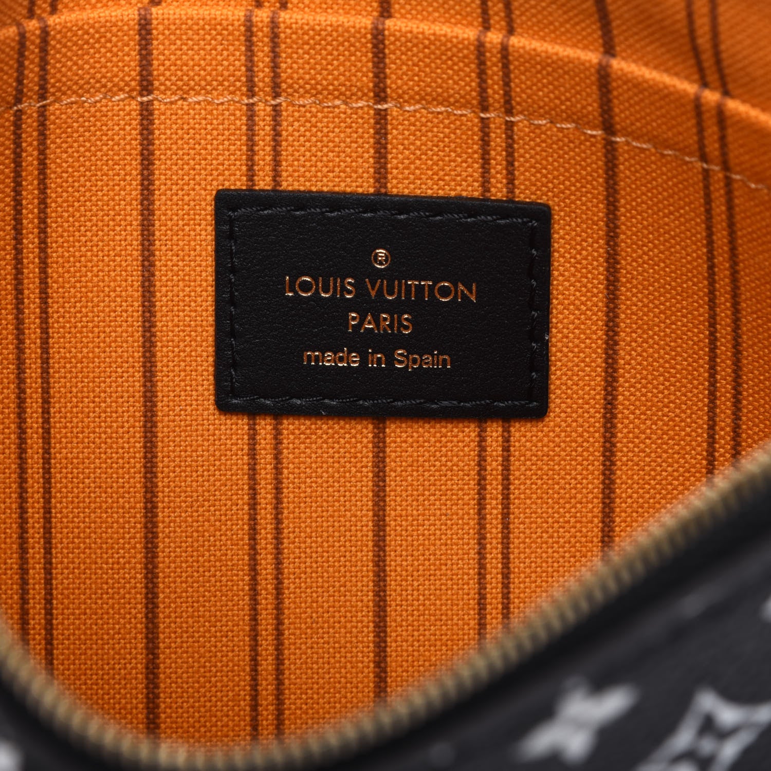 Louis Vuitton Monogram Giant Jungle Neverfull MM GM Pochette Black 6 of 10