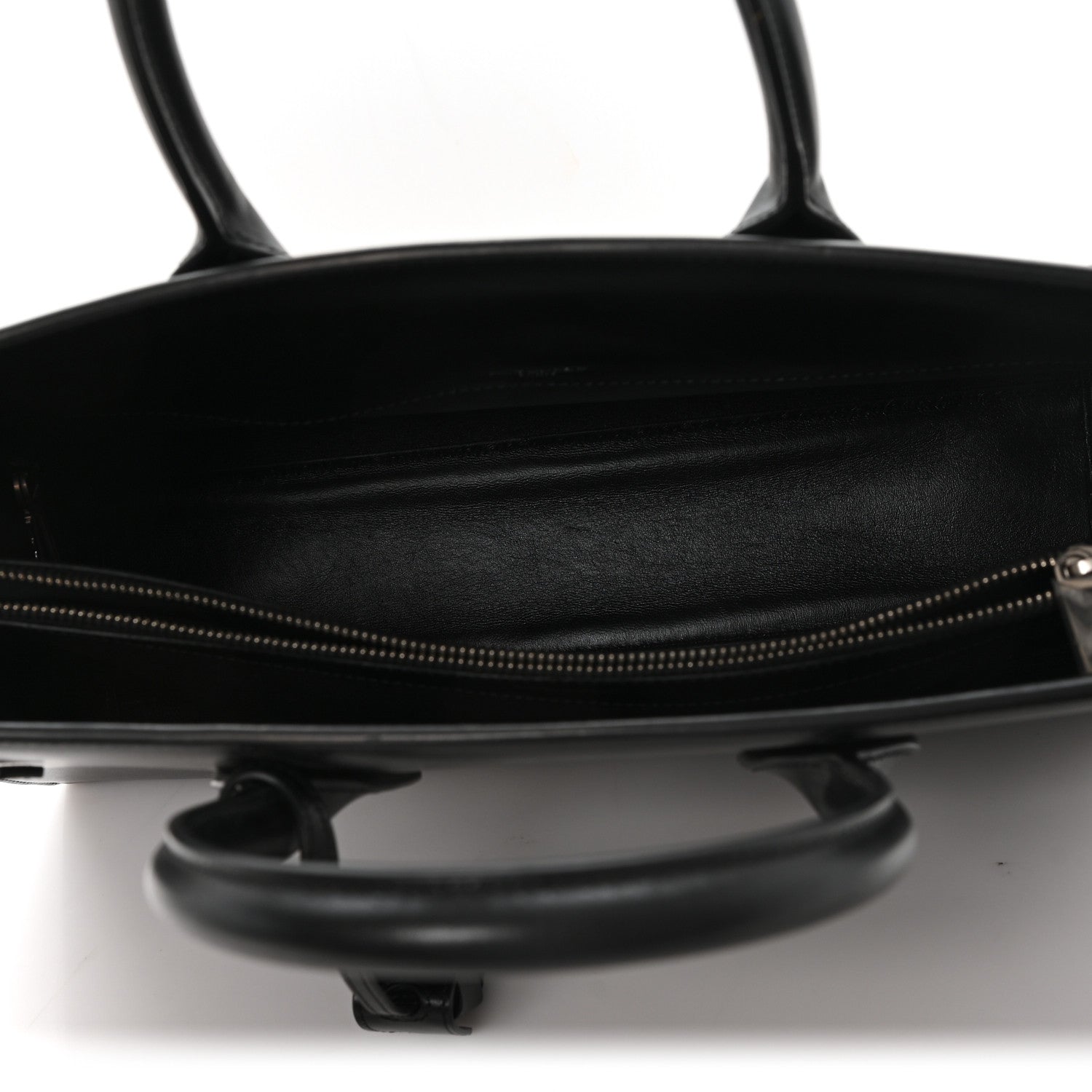 Saint Laurent Calfskin Large Thin Sac De Jour Black 5 of 11