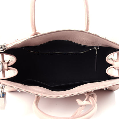 Saint Laurent Grained Calfskin Baby Sac De Jour Souple Marble Pink 6 of 12