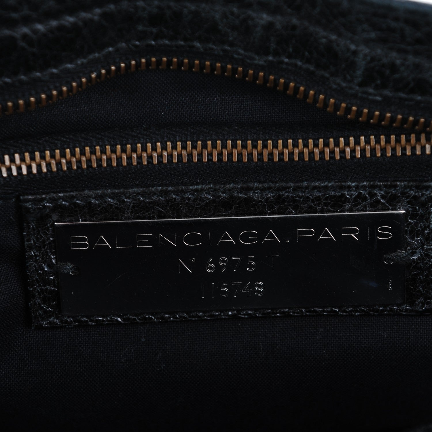 Balenciaga Agneau Classic Hardware City Black 6 of 9