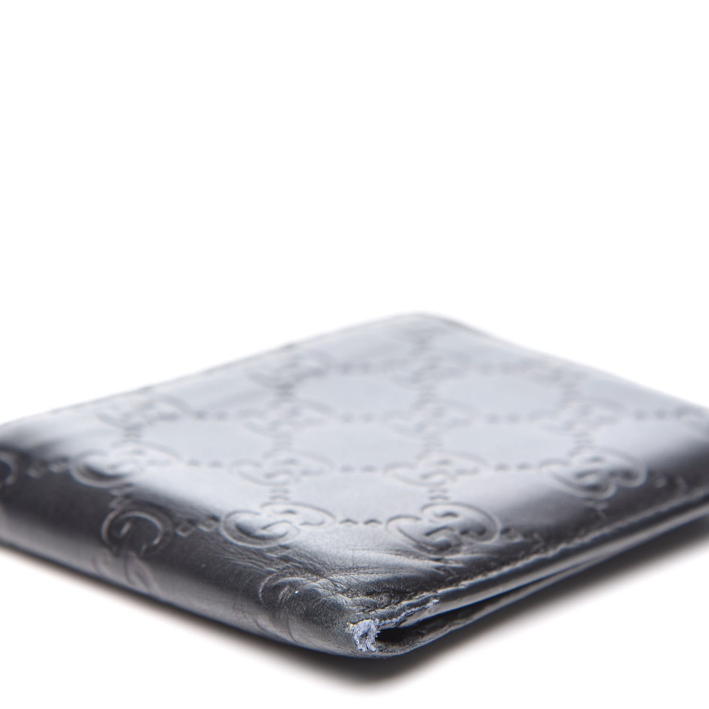 Guccissima Avel Bi-Fold Wallet Black