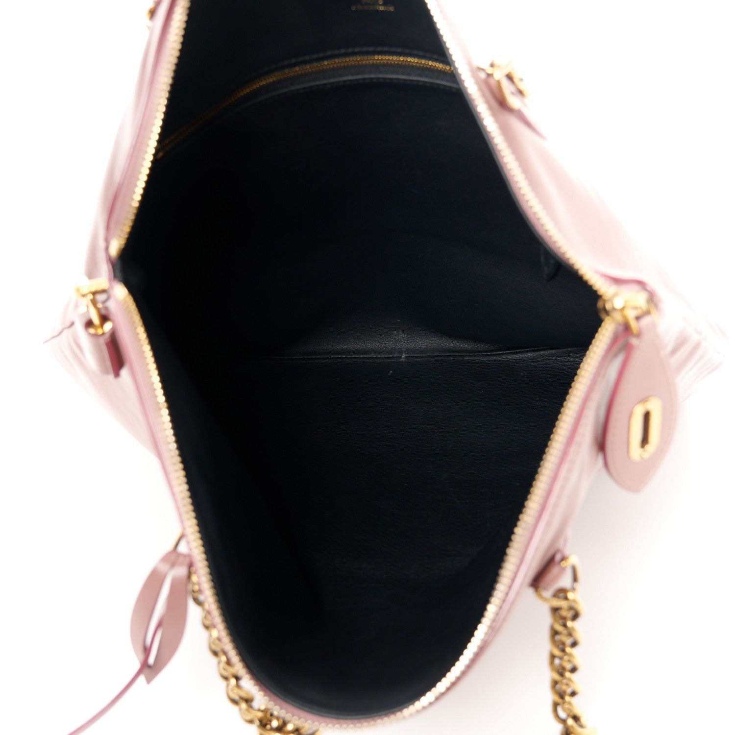 Louis Vuitton Cuir Boudoir Lockit Chain Rose 5 of 13