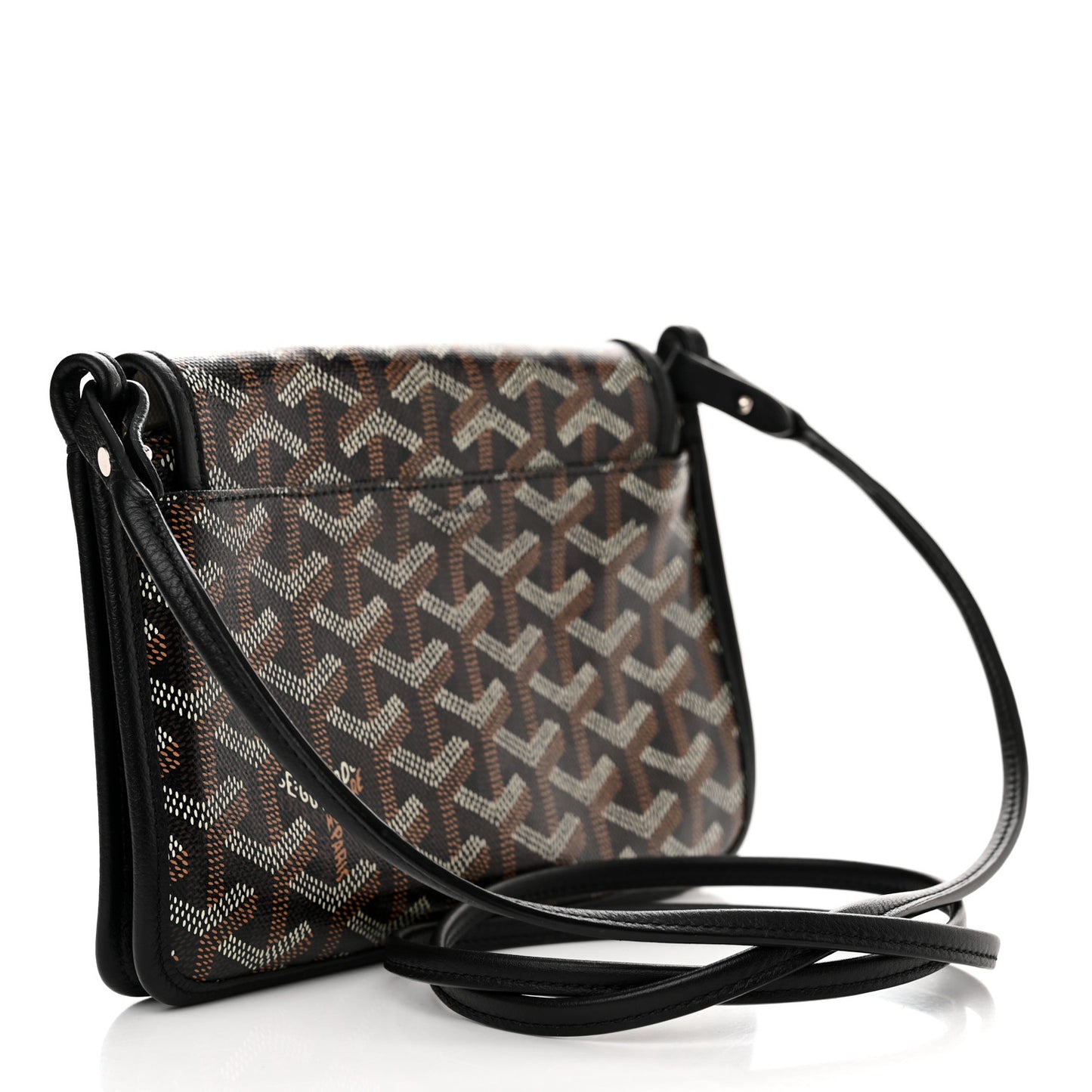 Goyardine Plumet Wallet Clutch Black