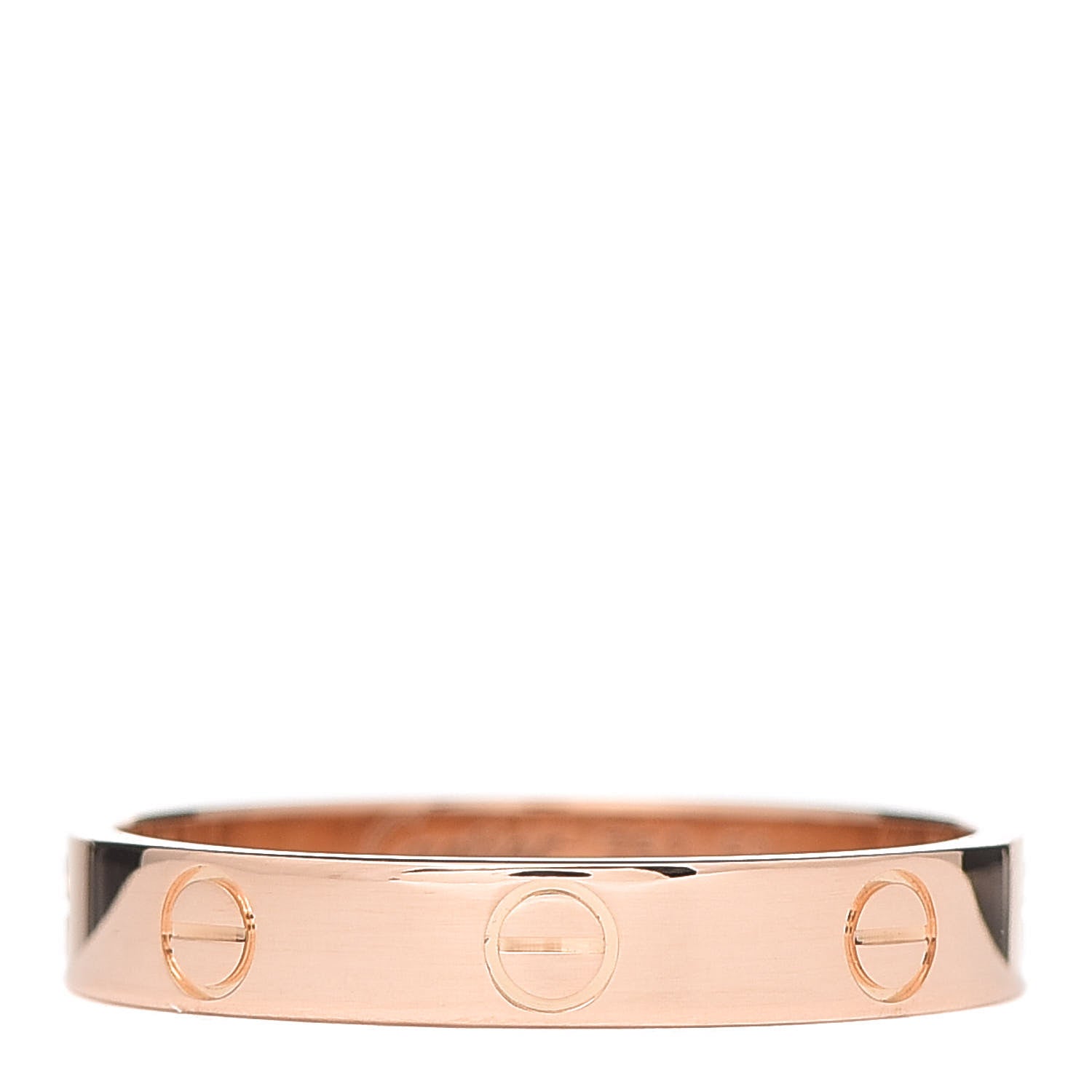 Cartier 18K Pink Gold 3.5mm LOVE Wedding Band Ring 59 8.75 1 of 6