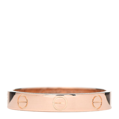 Cartier 18K Pink Gold 3.5mm LOVE Wedding Band Ring 59 8.75 1 of 6