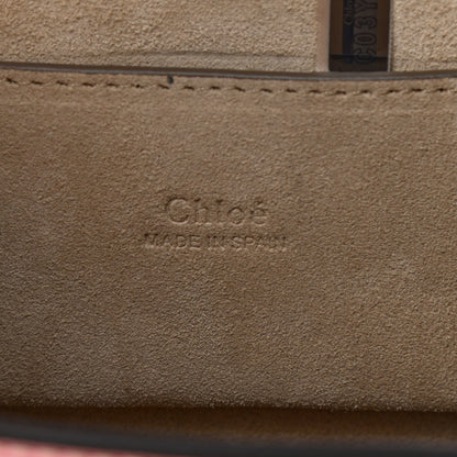 Chloe Suede Calfskin Mini Faye Bracelet Bag Washed Pink 6 of 13