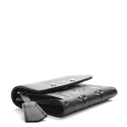 Louis Vuitton Empreinte Pont-Neuf Compact Wallet Black 4 of 7