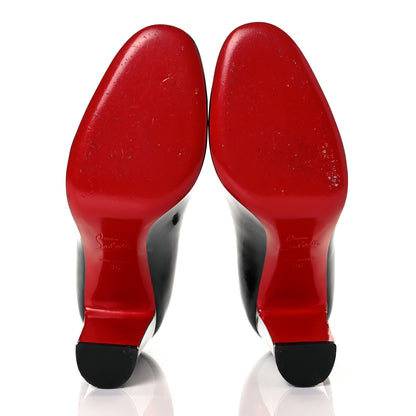Christian Louboutin Patent Lady Gena 85 Pumps 36 Black 10 of 16