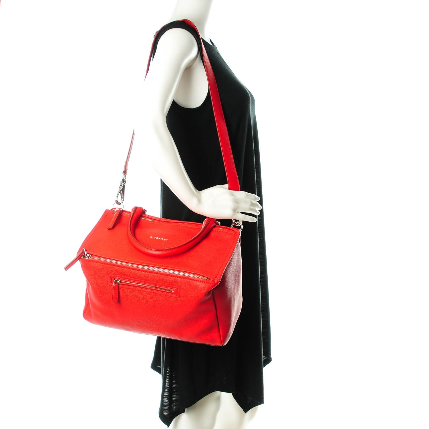 Givenchy Sugar Goatskin Medium Pandora Red 2 of 7