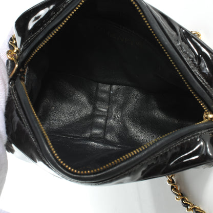 Chanel Patent Tassel Small Camera Case Black 8 of 8