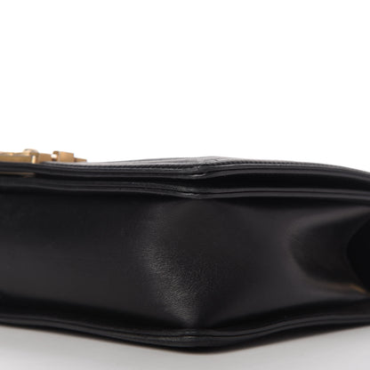 Chanel Lambskin Chevron Quilted New Medium Boy Flap Black 7 of 10