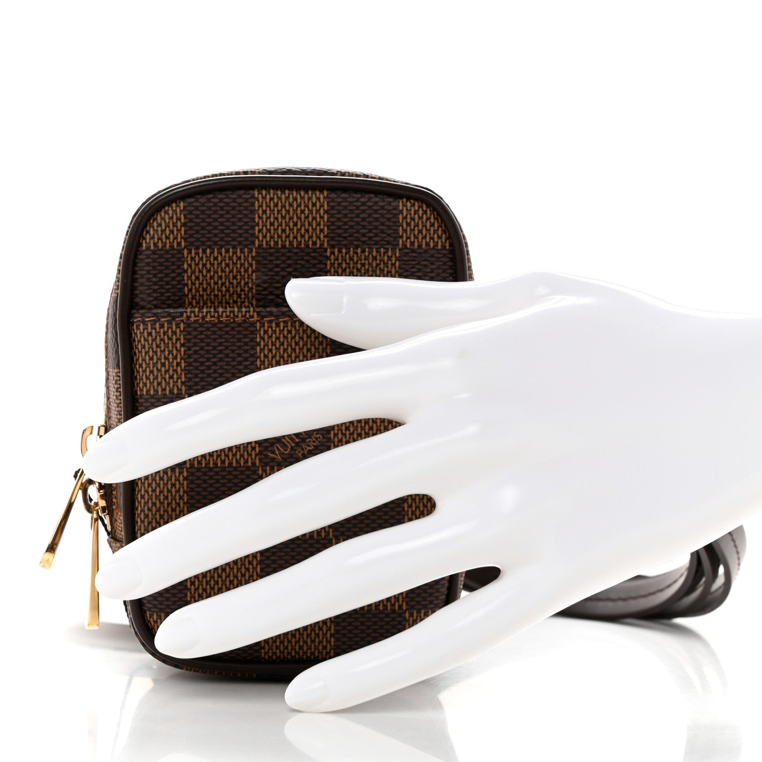 Louis Vuitton Damier Ebene Etui Okapi Case PM 2 of 8