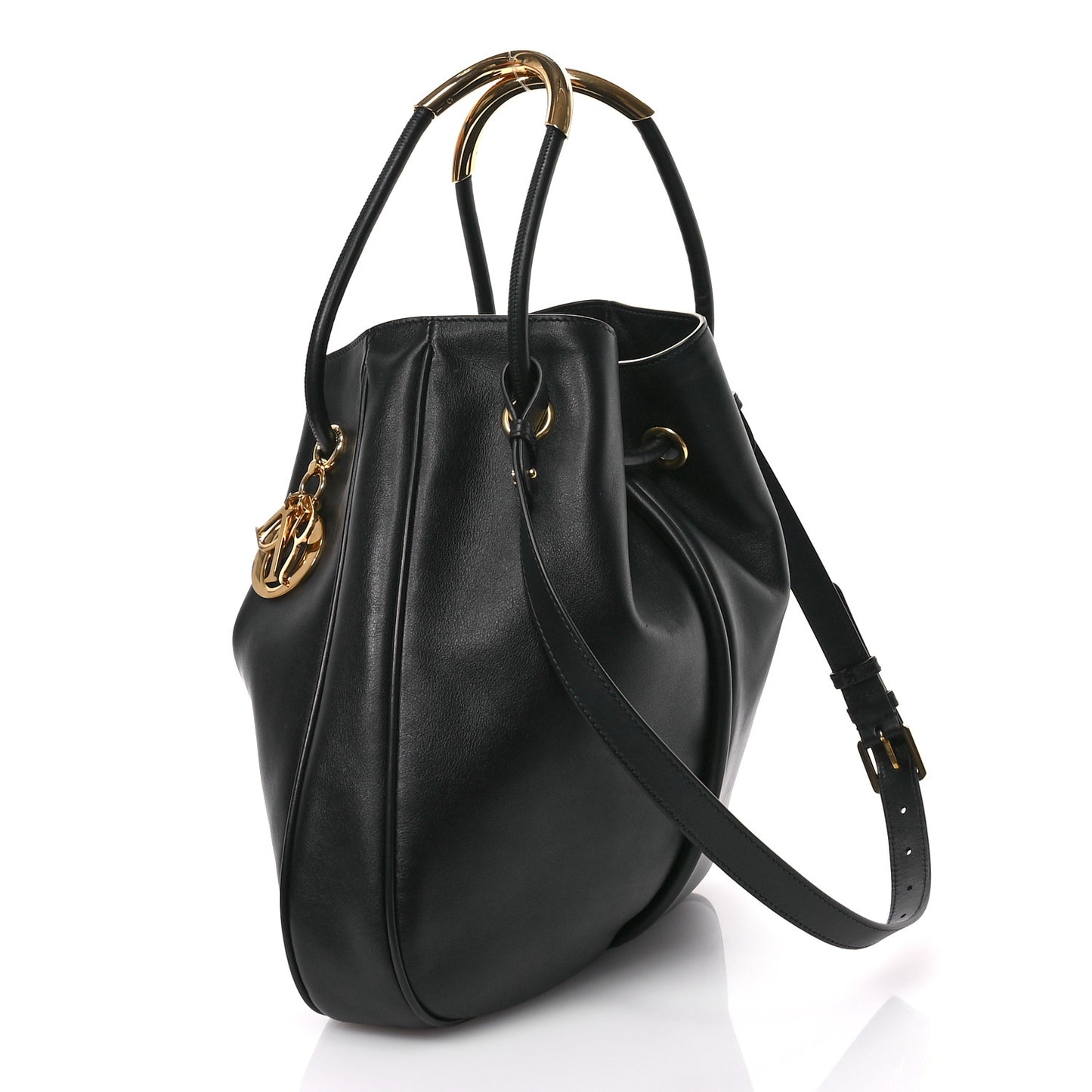 Calfskin Large Nolita Black