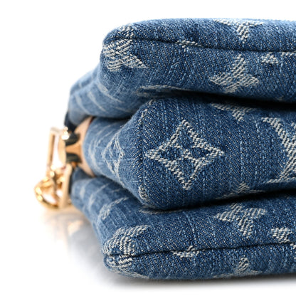 Louis Vuitton LV X TM Monogram Denim Cerises Coussin PM Blue 8 of 10