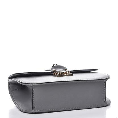 Valentino Garavani Vitello Small Glam Lock Rockstud Flap Gray 4 of 8