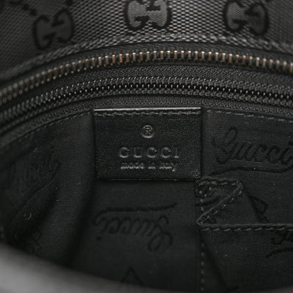 Gucci Imprime Monogram Small Flat Messenger Bag Black 6 of 13
