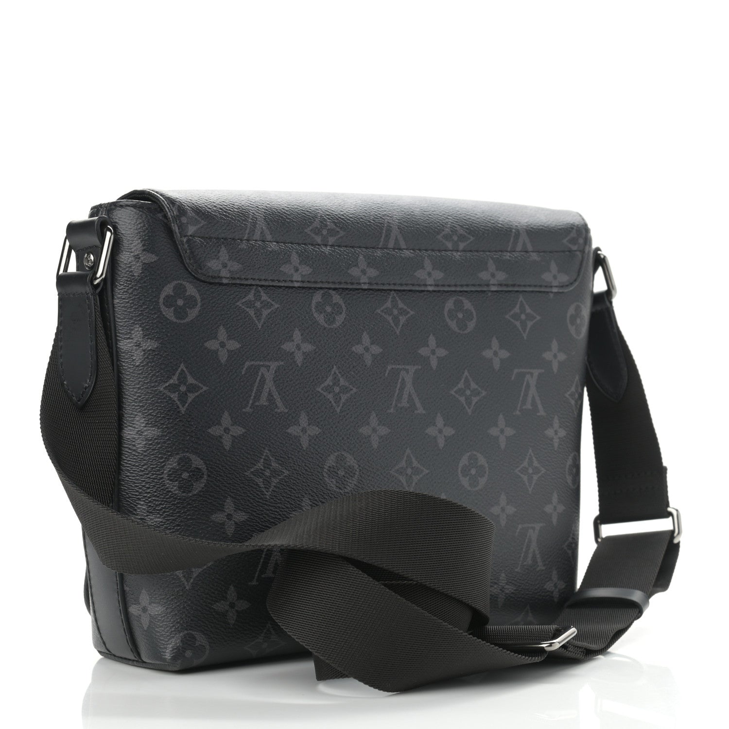 Louis Vuitton Monogram Eclipse District PM Black 3 of 11
