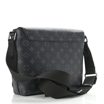 Louis Vuitton Monogram Eclipse District PM Black 3 of 11