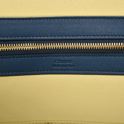 Celine Smooth Calfskin Small Tassel Cabas Phantom Deep Blue 6 of 20