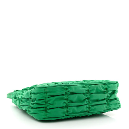 Prada Tessuto Nylon Gaufre Shoulder Bag Menta 4 of 14