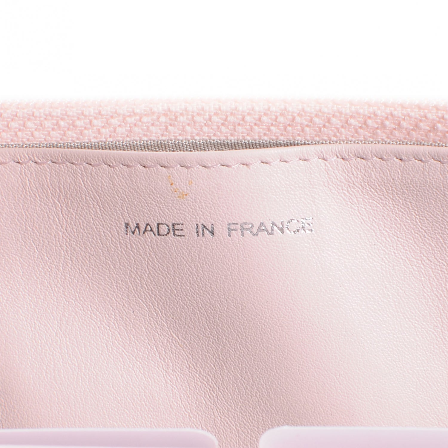 Chanel Caviar Wallet on Chain Pink 7 of 8