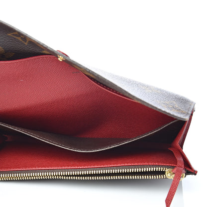 Louis Vuitton Monogram Emilie Wallet Fuchsia 5 of 16