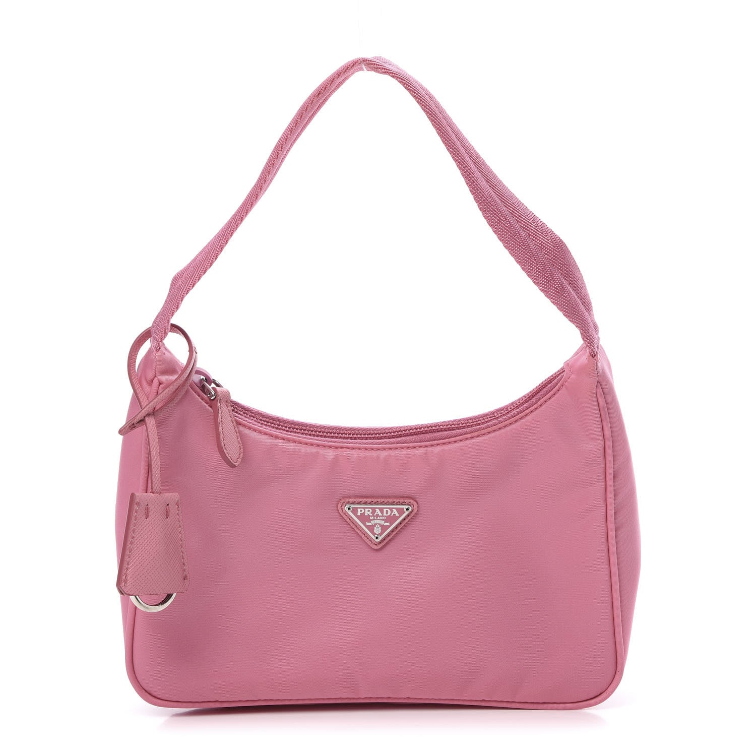Prada Tessuto Nylon Mini Re-Edition 2000 Bag Begonia 1 of 12