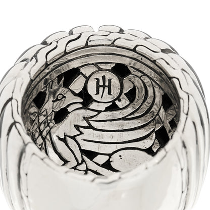 John Hardy Sterling Silver Bedeg Dome Ring 51 5.75 5 of 6
