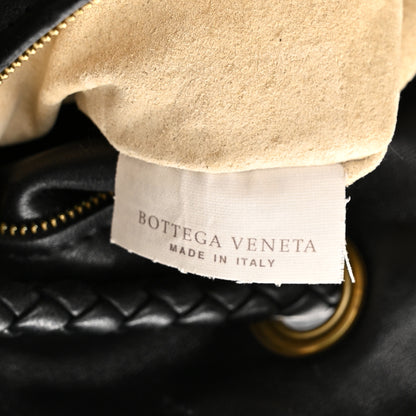 Bottega Veneta Nappa Intrecciato Butterfly Shoulder Bag Black 7 of 11