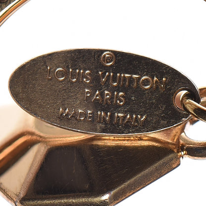 Louis Vuitton LV Facettes Bag Charm Key Holder Gold 3 of 7