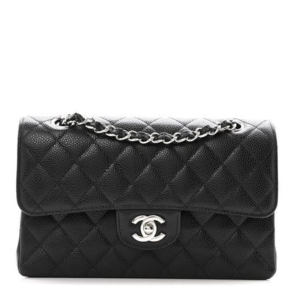 Chanel Caviar Quilted Small Double Flap Black 1 of 13