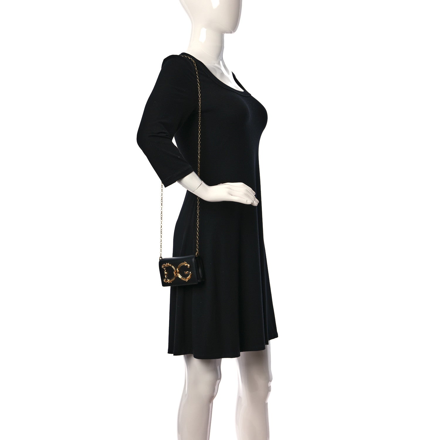Dolce & Gabbana Nappa DG Girls Belt Bag 80 32 Black 2 of 8