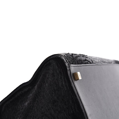 Celine Astrakhan Pony Hair Medium Phantom Luggage Black 21 of 23