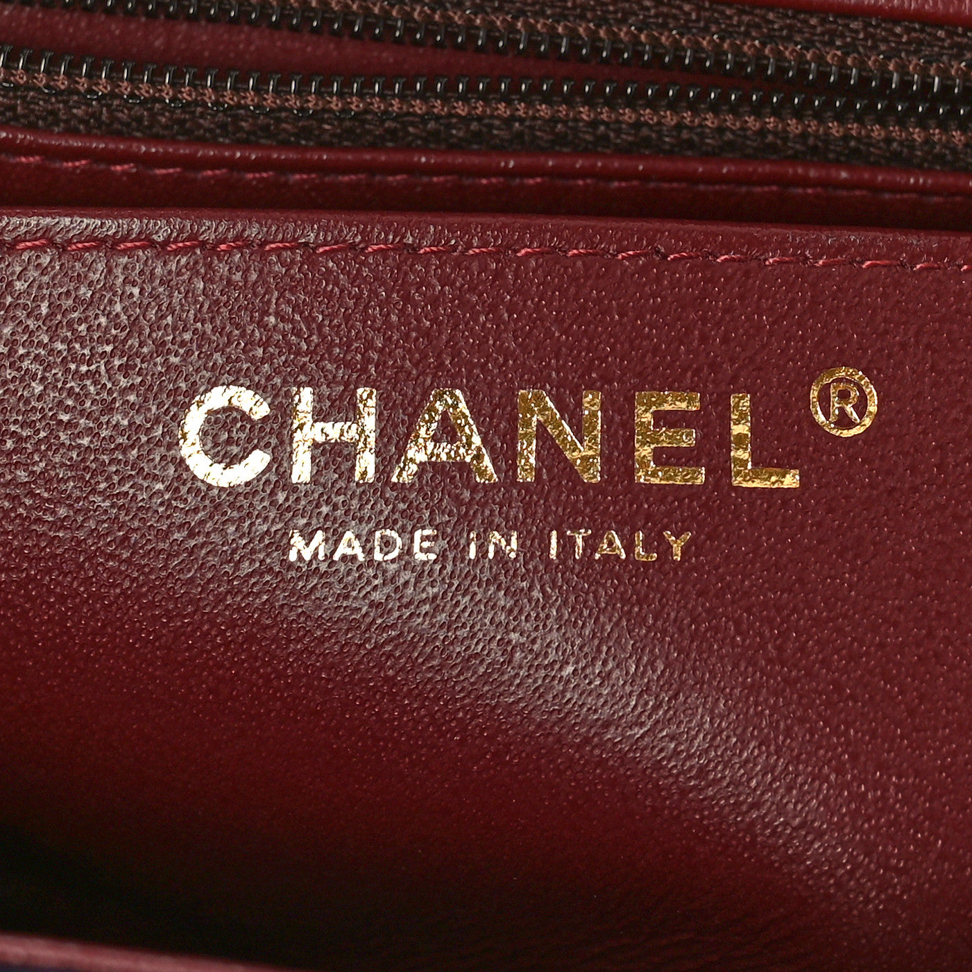 Chanel Felt Quilted Paris-Hamburg Charms Mini Rectangular Flap Dark Navy 6 of 9