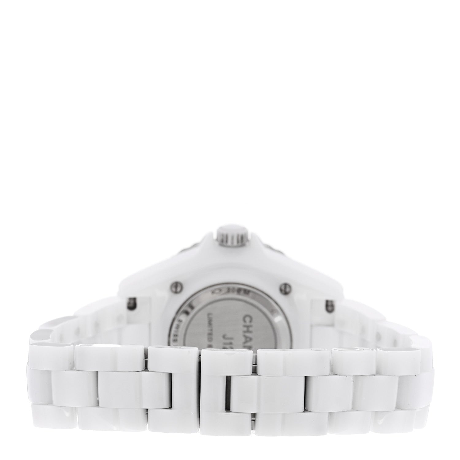 Chanel Stainless Steel Ceramic 33mm J12 Wanted de Chanel Limited Edition Quartz Watch White 3 of 5
